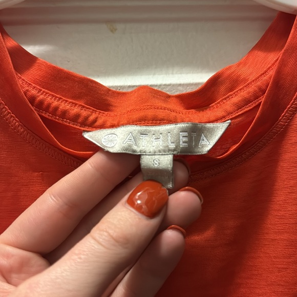 Red Athleta Workout Top - Picture 2 of 4